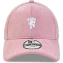 cappellino-curvo-rosa-regolabile-9forty-terry-cloth-del-manchester-united-football-club-premier-league-di-new-era