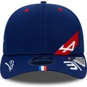 cappellino-curvo-blu-snapback-9fifty-stretch-snap-esteban-ocon-di-alpine-formula-1-renault-di-new-era