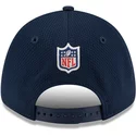 casquette-courbee-bleue-marine-et-noire-snapback-9forty-stretch-snap-sideline-road-new-england-patriots-nfl-new-era