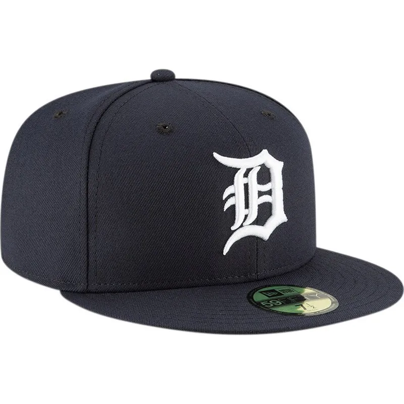flad-marinebla-tilpasset-59fifty-ac-perf-kasket-fra-detroit-tigers-mlb-af-new-era
