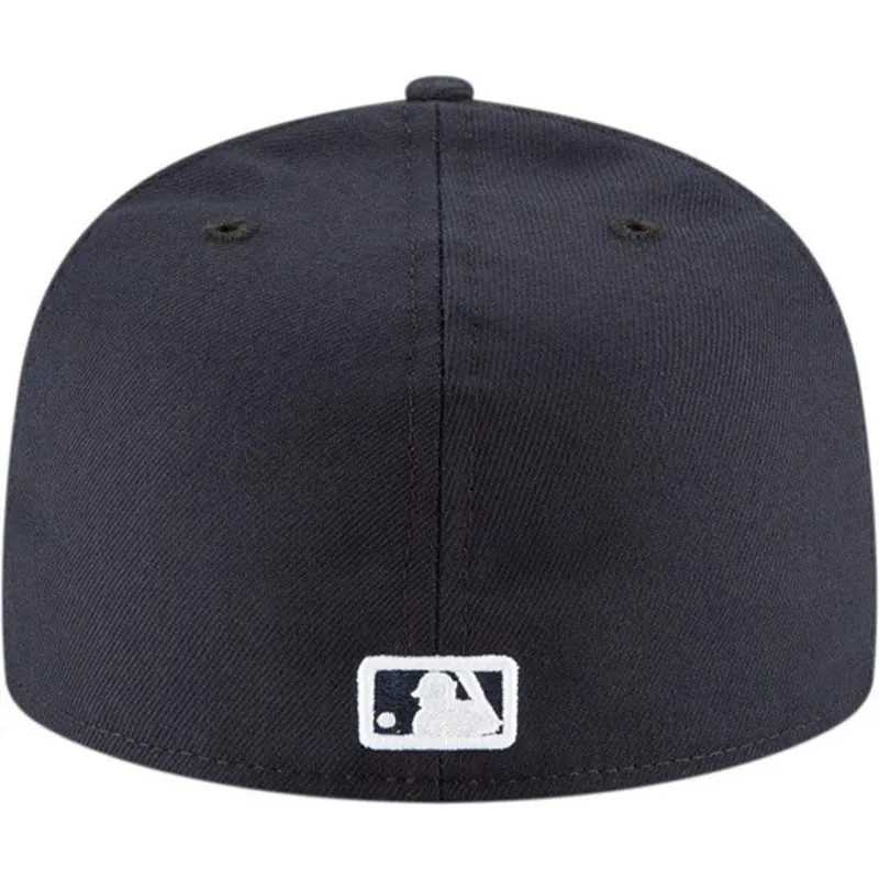 cappello-piatto-blu-marino-chiuso-59fifty-ac-perf-dei-detroit-tigers-mlb-di-new-era