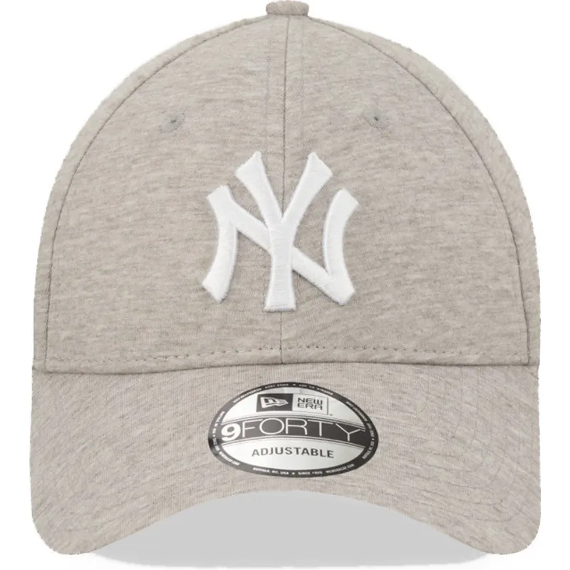 cappelli-curva-grigio-cinghia-regolabile-9forty-jersey-dei-new-york-yankees-mlb-di-new-era
