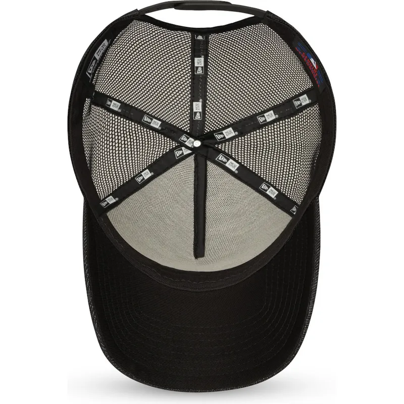 czapka-trucker-czarna-z-czarnym-logo-9forty-a-frame-los-angeles-dodgers-mlb-new-era