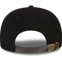 cappello-curvo-nero-regolabile-9fifty-flannel-patch-dei-cleveland-indians-mlb-all-star-game-1935-di-new-era