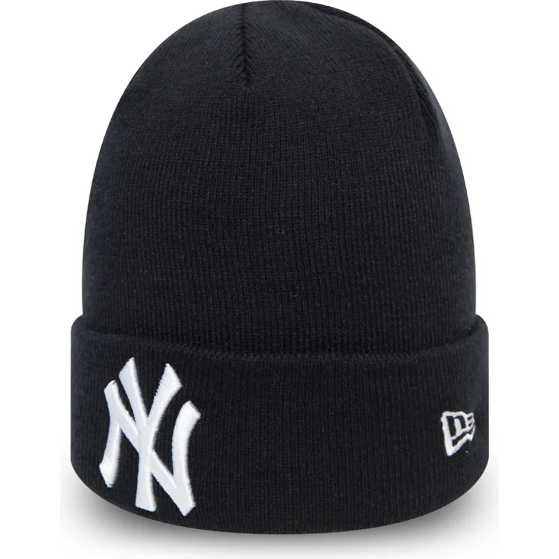 marineblaue-essential-cuff-mutze-der-new-york-yankees-mlb-von-new-era