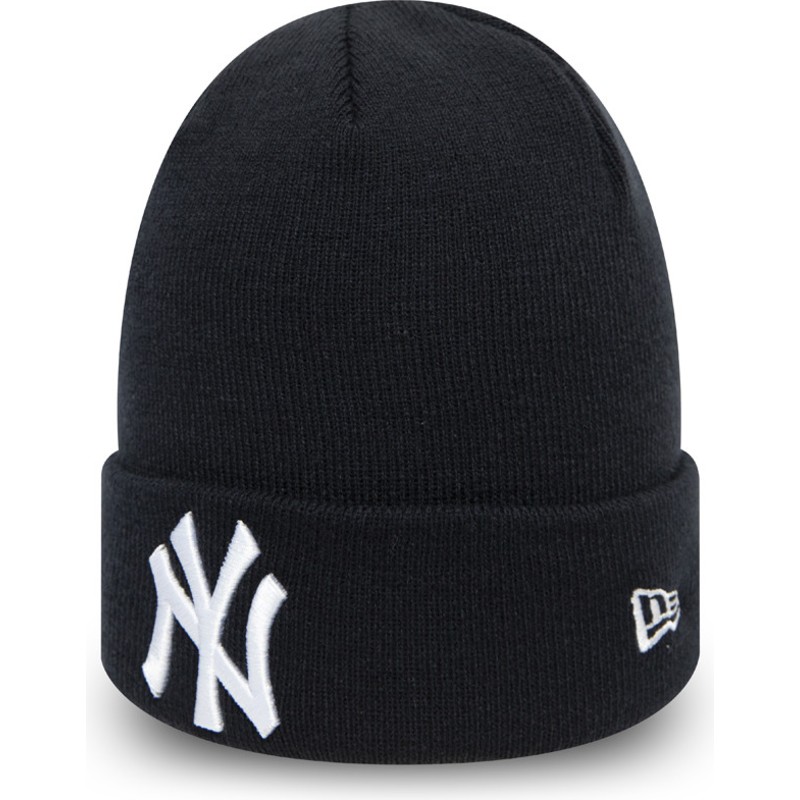 new-era-essential-cuff-new-york-yankees-mlb-navy-blue-beanie
