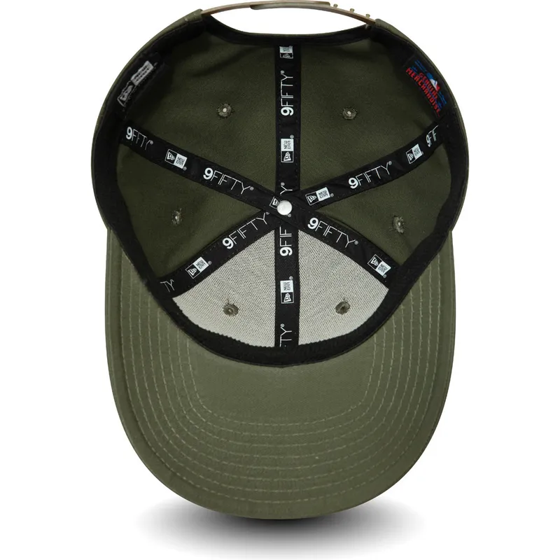 cappelli-curva-verde-snapback-9fifty-stretch-snap-league-essential-dei-new-york-yankees-mlb-di-new-era