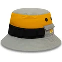 secchi-grigio-dei-bucket-gris-negro-y-amarillo-panelled-adventure-di-new-era