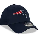 cappellino-curvo-blu-navy-aderente-39thirty-league-essential-dei-new-england-patriots-nfl-di-new-era