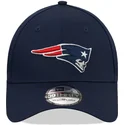 cappellino-curvo-blu-navy-aderente-39thirty-league-essential-dei-new-england-patriots-nfl-di-new-era