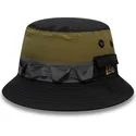 eimer-schwarz-der-bucket-negro-y-verde-panelled-adventure-von-new-era