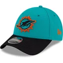 cappellino-curvo-blu-e-nero-snapback-9forty-stretch-snap-sideline-road-dei-miami-dolphins-nfl-di-new-era