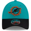 cappellino-curvo-blu-e-nero-snapback-9forty-stretch-snap-sideline-road-dei-miami-dolphins-nfl-di-new-era