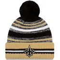 cappelli-marrone-negro-sport-sideline-dei-new-orleans-saints-nfl-di-new-era
