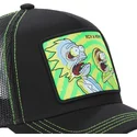 cappellino-trucker-nero-rick-e-morty-psy2-di-capslab