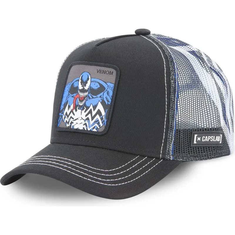 mutzen-gebogen-schwarz-snapback-venom-marvel-comics-von-capslab