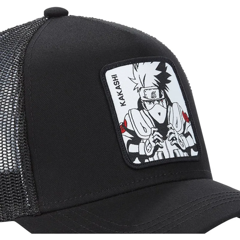 cappellino-trucker-nero-kakashi-hatake-kak2-naruto-di-capslab