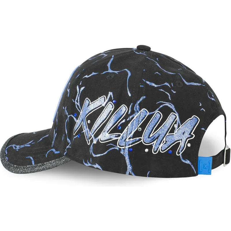 cappellino-curvo-nero-e-blu-regolabile-killua-zoldyck-tag-kir1-hunter-x-hunter-di-capslab