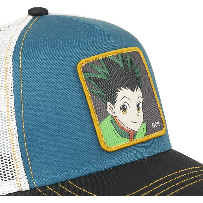 trucker-cap-blau-weiss-und-schwarz-gon-freecss-gon1-hunter-x-hunter-von-capslab