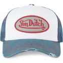 gorra-trucker-hvid-og-bla-sum-con-fra-von-dutch