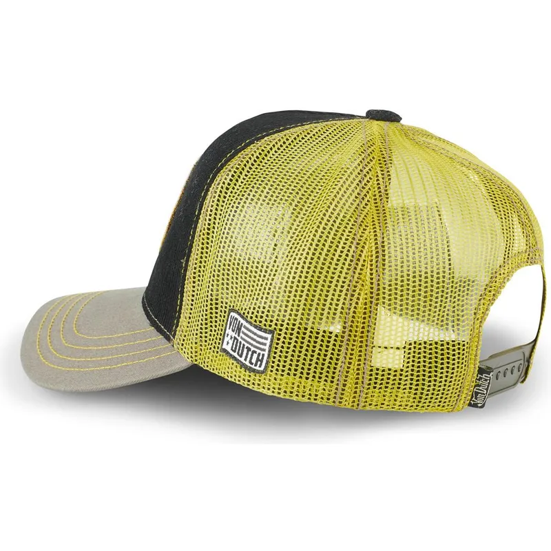 cappellino-trucker-nero-giallo-e-grigio-aquila-where-eagles-dare-eag-di-von-dutch