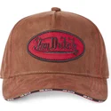 cappelli-curva-marrone-cinghia-regolabile-di-von-dutch