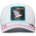 cappellino-trucker-bianco-uccello-gabbiano-beach-bum-beach-bomber-the-farm-di-goorin-bros