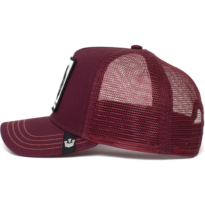 mutzen-gebogen-rot-snapback-the-farm-von-goorin-bros mutzen-gebogen-rot-snapback-the-farm-von-goorin-bros