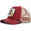 cappellino-trucker-rosso-e-bianco-capra-goat-the-goat-the-farm-di-goorin-bros