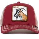cappellino-trucker-rosso-e-bianco-capra-goat-the-goat-the-farm-di-goorin-bros