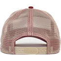 cappellino-trucker-rosso-e-bianco-capra-goat-the-goat-the-farm-di-goorin-bros