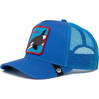 niebieska-czapka-trucker-orca-the-killer-whale-the-farm-od-goorin-bros