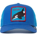 niebieska-czapka-trucker-orca-the-killer-whale-the-farm-od-goorin-bros