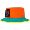 secchiello-arancione-blu-e-giallo-gallo-cock-gallo-de-la-playa-the-farm-di-goorin-bros