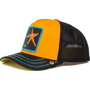 Goorin Bros. Starfish Baby I'm A Star The Farm Orange and Black Trucker Hat
