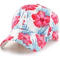 cappelli-curva-multicolore-cinghia-regolabile-clean-up-sharon-dei-los-angeles-dodgers-mlb-di-47-brand