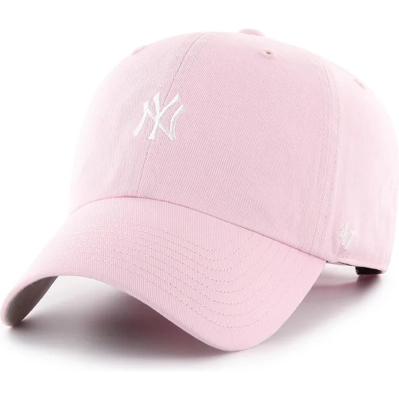 cappelli-curva-rosa-cinghia-regolabile-clean-up-base-runner-dei-new-york-yankees-mlb-di-47-brand cappelli-curva-rosa-cinghia-regolabile-clean-up-base-runner-dei-new-york-yankees-mlb-di-47-brand