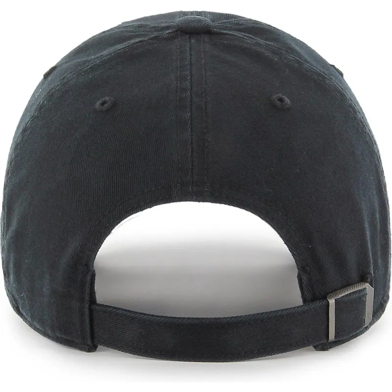 cappelli-curva-nero-cinghia-regolabile-clean-up-base-runner-dei-chicago-blackhawks-nhl-di-47-brand