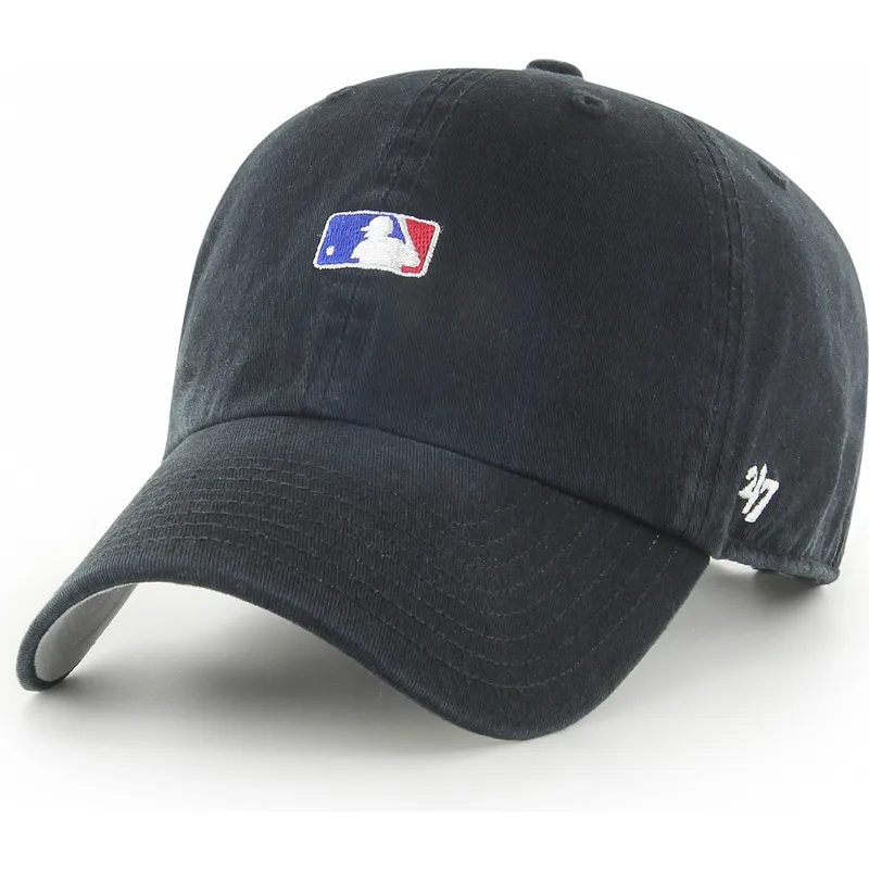 cappelli-curva-nero-cinghia-regolabile-clean-up-base-runner-dei-mlb-di-47-brand cappelli-curva-nero-cinghia-regolabile-clean-up-base-runner-dei-mlb-di-47-brand