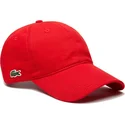 cappelli-curva-rosso-cinghia-regolabile-di-lacoste