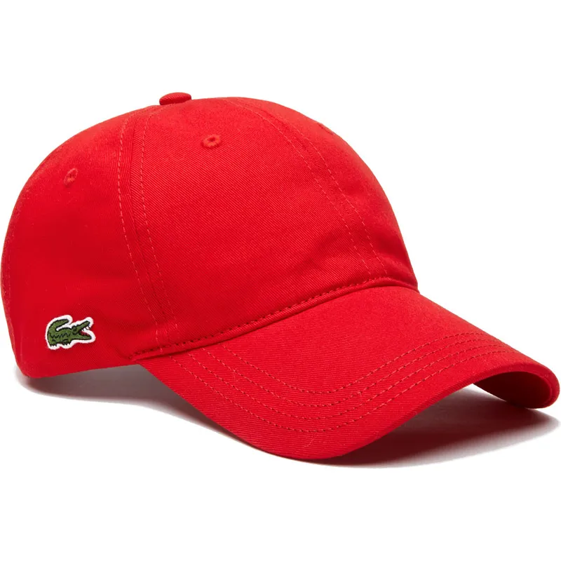 cappelli-curva-rosso-cinghia-regolabile-di-lacoste