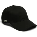 cappelli-curva-nero-cinghia-regolabile-di-lacoste