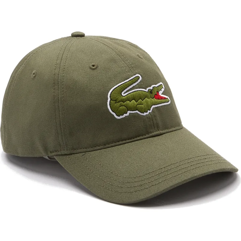 grune-verstellbare-curved-cap-contrast-strap-oversized-crocodile-von-lacoste