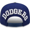 cappellino-piatto-blu-e-grigio-snapback-9fifty-team-arch-dei-los-angeles-dodgers-mlb-di-new-era