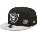 cappelli-piatta-nero-snapback-9fifty-team-arch-dei-las-vegas-raiders-nfl-di-new-era