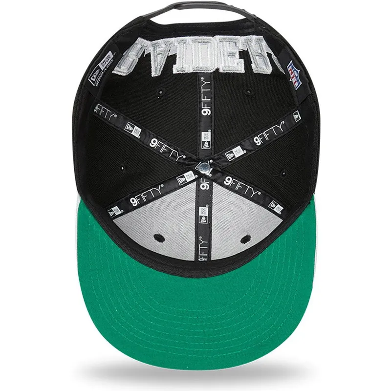 cappelli-piatta-nero-snapback-9fifty-team-arch-dei-las-vegas-raiders-nfl-di-new-era