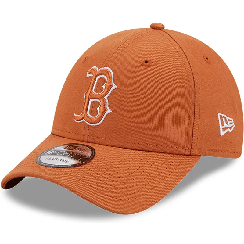 mutzen-gebogen-braun-verstellbares-band-9forty-league-essential-der-boston-red-sox-mlb-von-new-era mutzen-gebogen-braun-verstellbares-band-9forty-league-essential-der-boston-red-sox-mlb-von-new-era