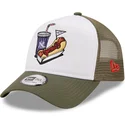 cappelli-curva-bianco-snapback-a-frame-stadium-food-hot-dog-dei-new-york-yankees-mlb-di-new-era