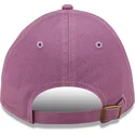 cappellino-curvo-viola-regolabile-con-logo-nero-9twenty-essential-casual-classic-dei-new-york-yankees-mlb-di-new-era