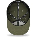 cappellino-piatto-verde-aderente-59fifty-league-essential-dei-new-york-yankees-mlb-di-new-era